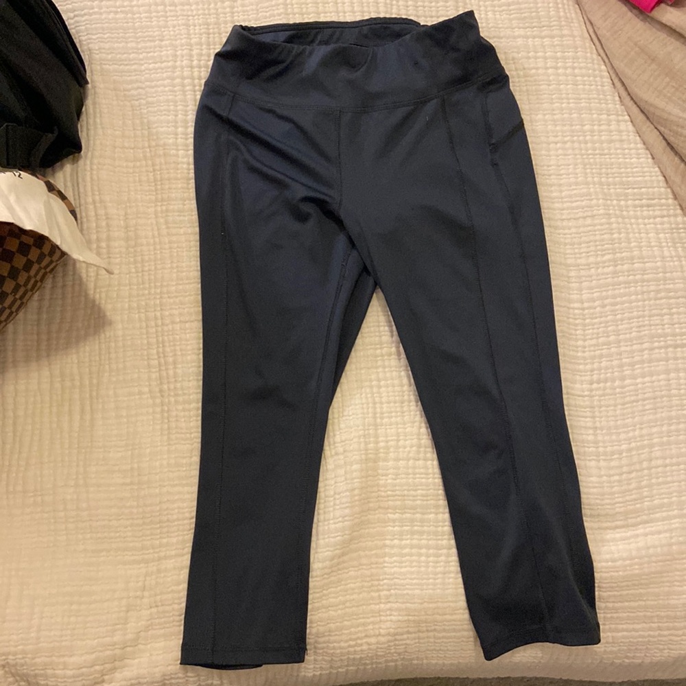 Dri More mid calf grey leggings